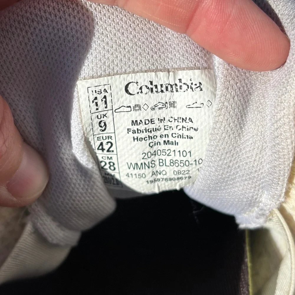Columbia Women's Water Shoes Sneakers Size‎ 11 Beige Floral Aqua Outdoor